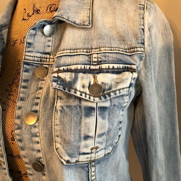 Kut from the Kloth jean jacket denim - Picture 4 of 7